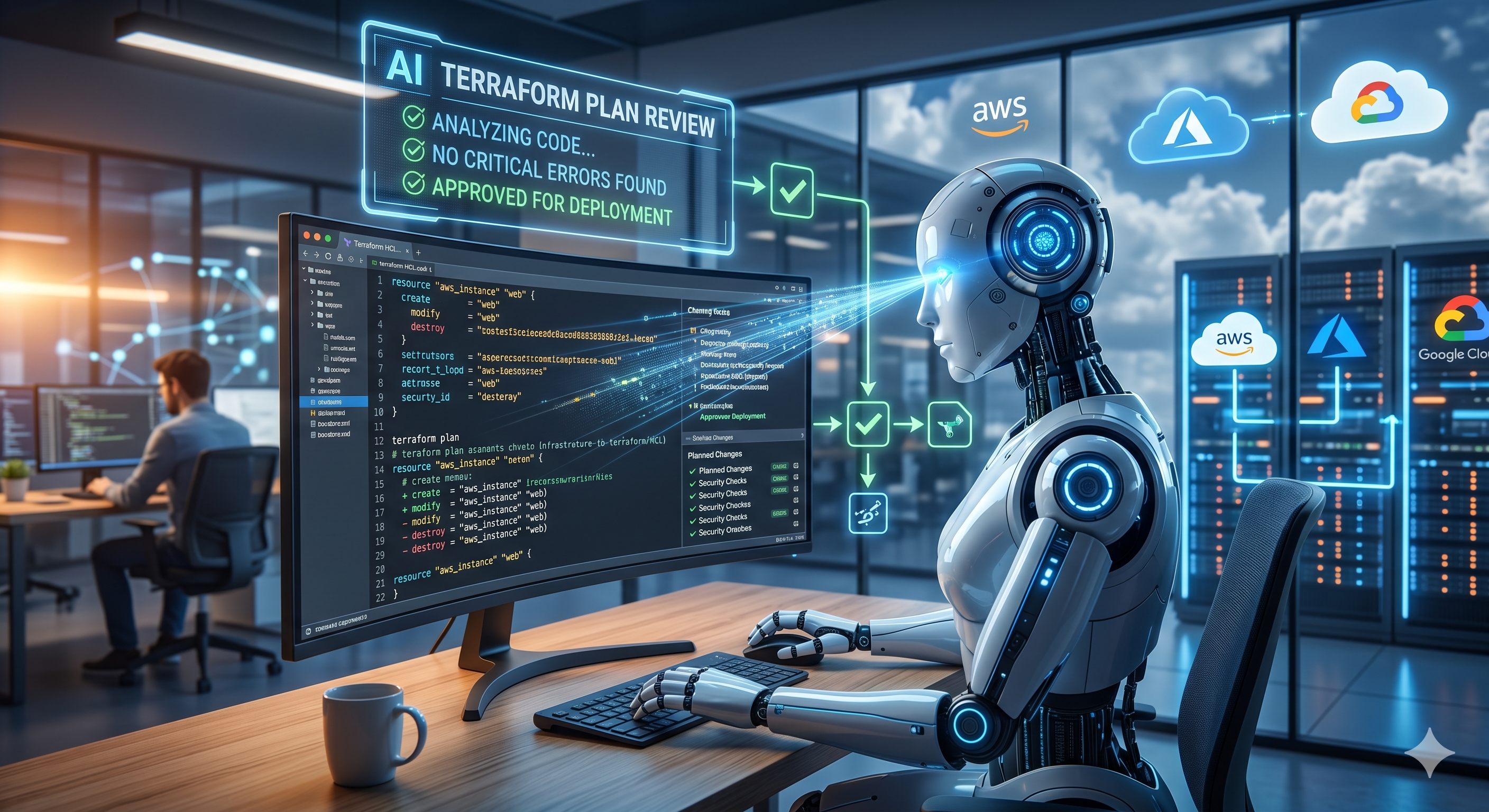 AI Terraform Plan Review - Automated security validation
